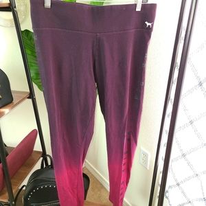 Ombre Pink Purple Leggings